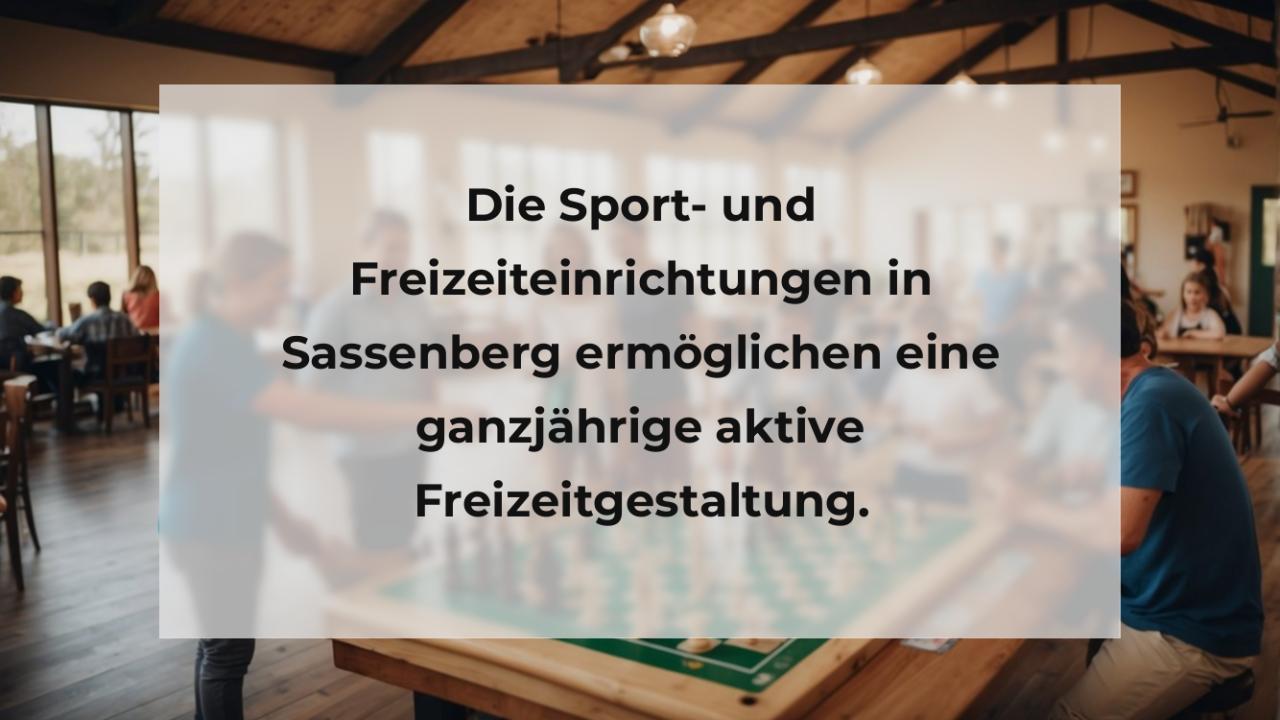 Die Sport- und Freizeiteinrichtungen in Sassenberg ermöglichen eine ganzjährige aktive Freizeitgestaltung.