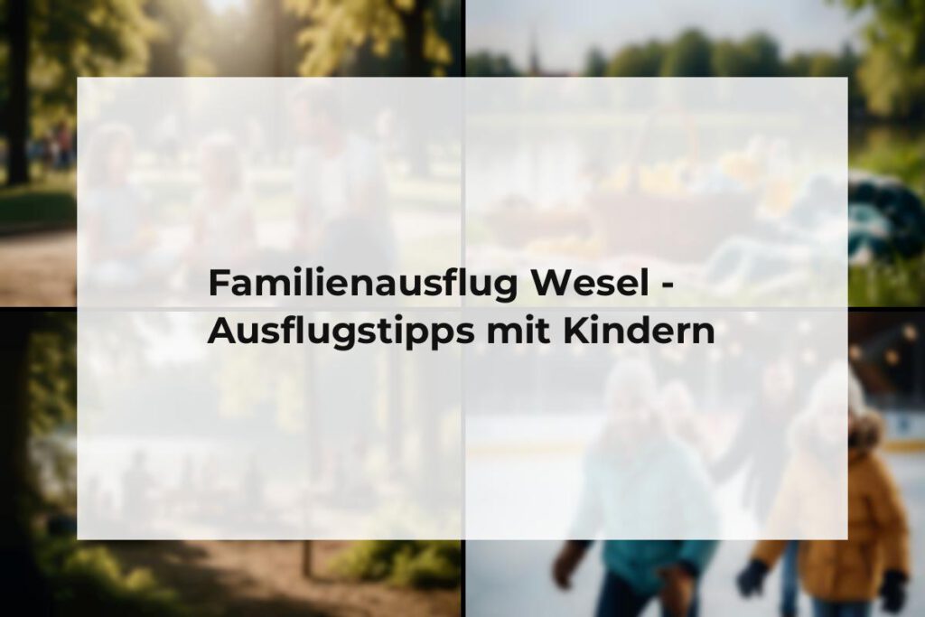 Familienausflug Wesel