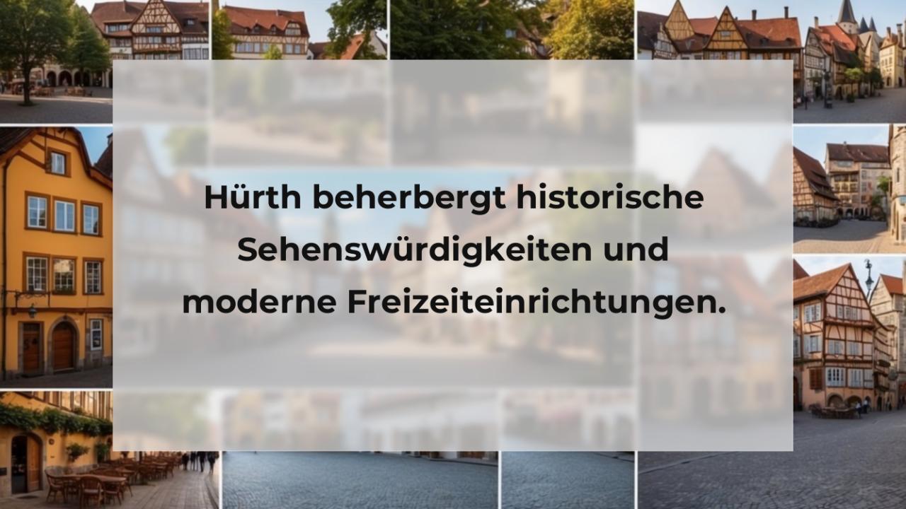 Hürth beherbergt historische Sehenswürdigkeiten und moderne Freizeiteinrichtungen.