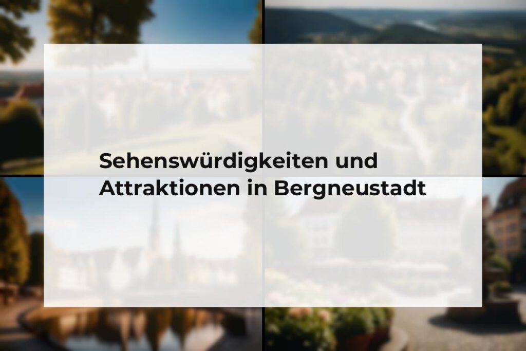 Sehenswürdigkeiten und Attraktionen Bergneustadt