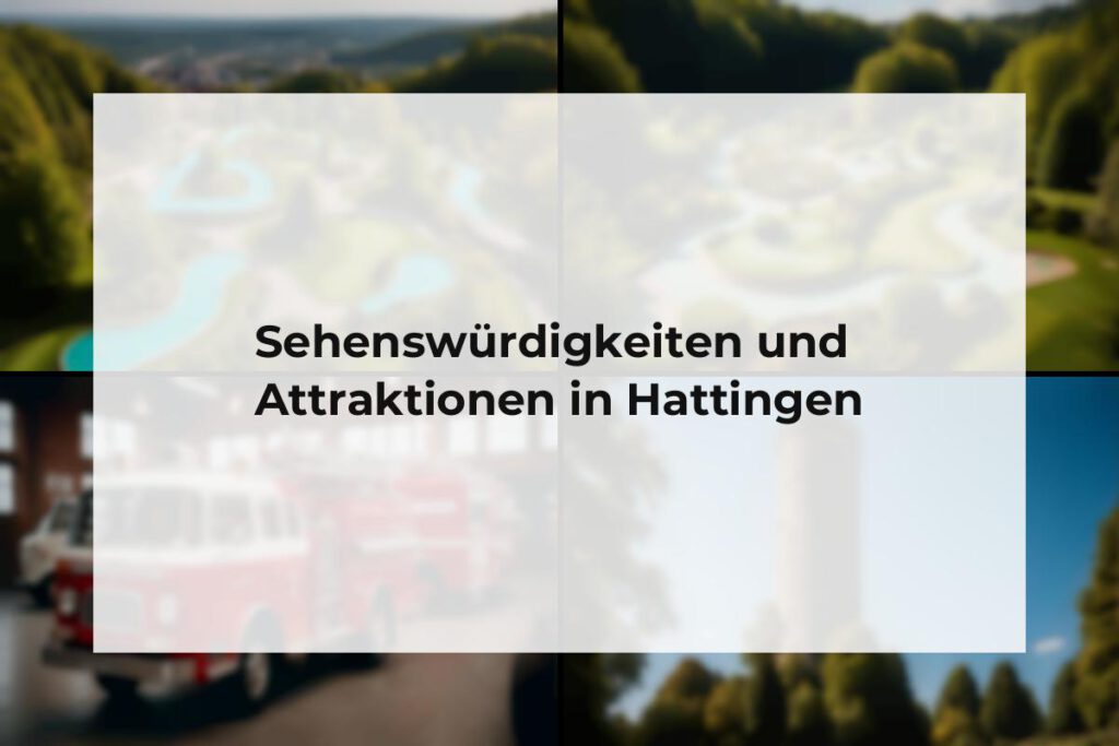 Sehenswürdigkeiten und Attraktionen Hattingen