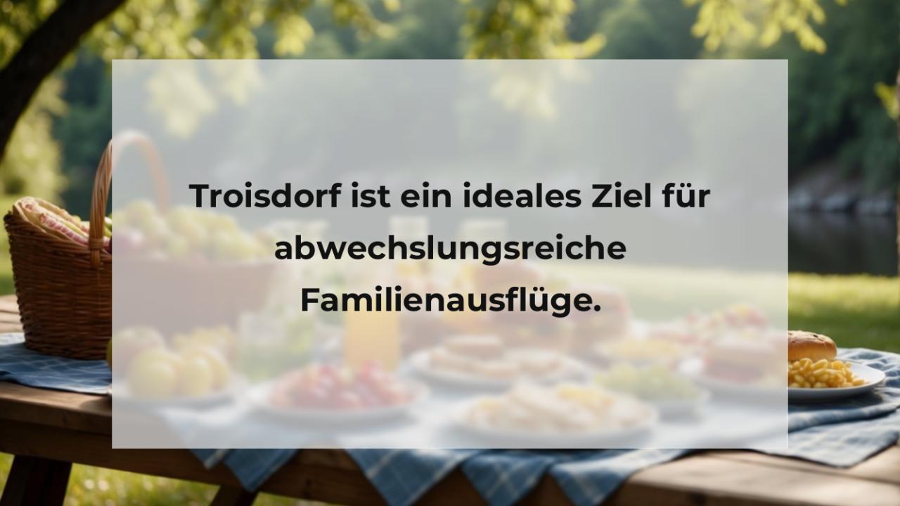 Troisdorf ist ein ideales Ziel für abwechslungsreiche Familienausflüge.
