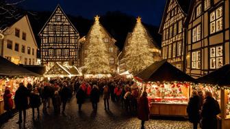 weihnachtsmarkt monschau magische stimmung und festliche highlights in der eifel